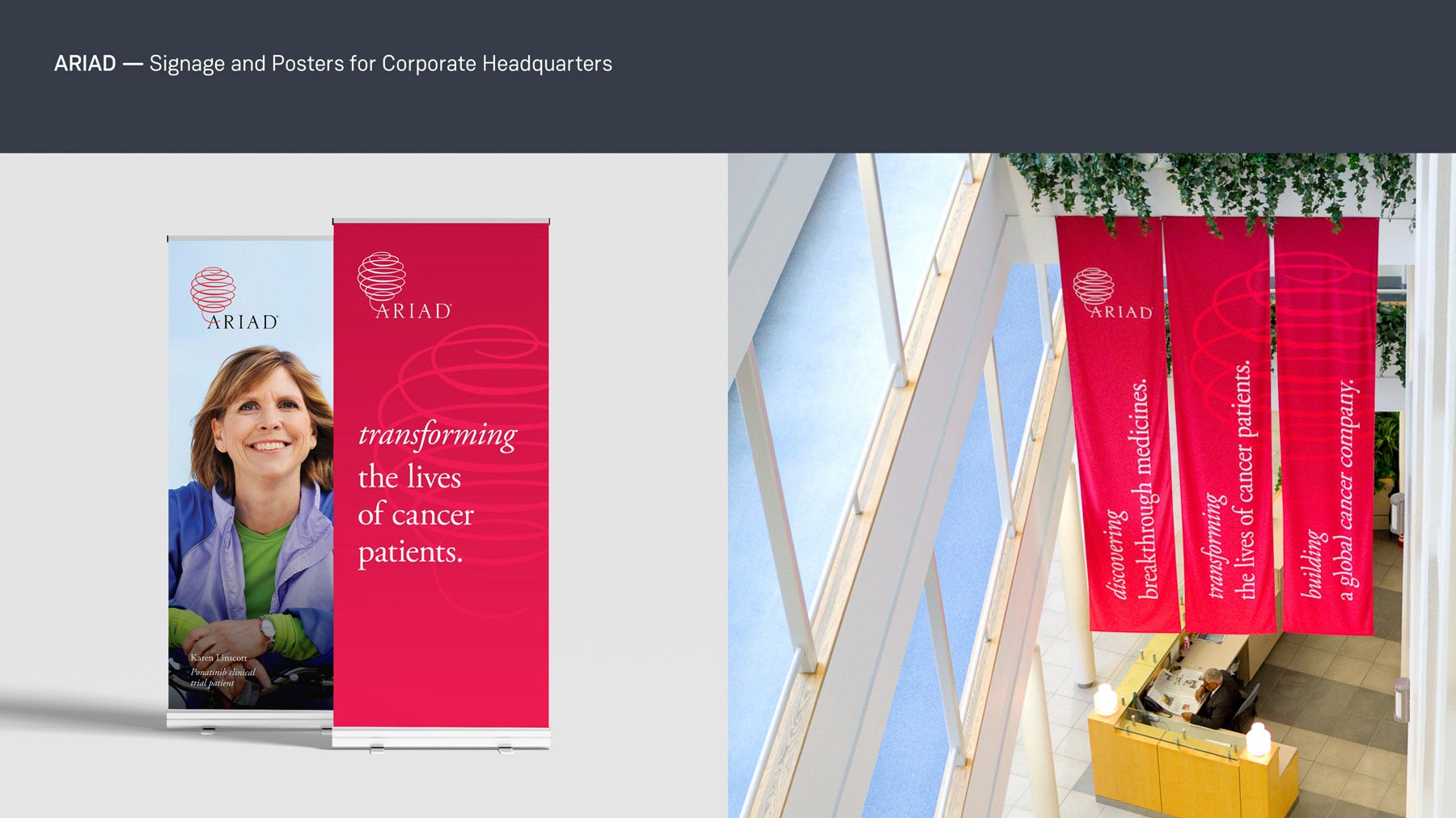 Ariad Signage and Posters for Corporate Headquarters