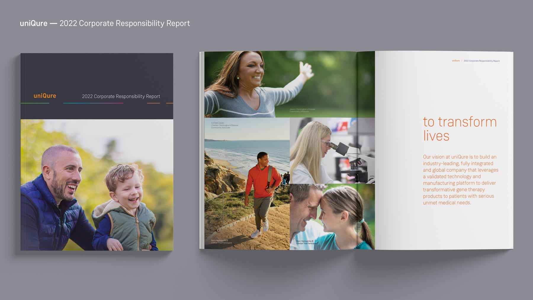 uniQure 2022 Corporate Responsibility Report